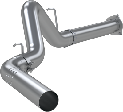 2007-2010 Silverado/ Sierra, 2500HD/ 3500HD DPF-Back, Single Side Exit Exhaust, S6026BLK