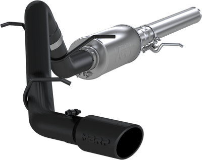 2014-2018 Silverado/ Sierra, 1500 Cat-Back, Single Side Exit Exhaust, S5080BLK