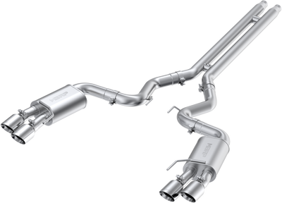 2018-2023 Mustang Cat-Back, Quad Rear Exit Exhaust, S7205304