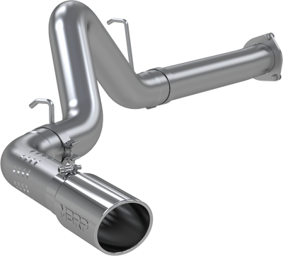 2007-2010 Silverado/ Sierra, 2500HD/ 3500HD DPF-Back, Single Side Exit Exhaust, S6026BLK
