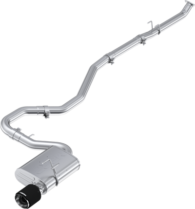 2022-2025  Cat-Back, Single Rear Exit Exhaust, S49053CF