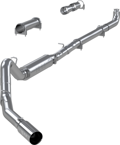 2001-2007 Silverado/ Sierra, 2500HD/ 3500HD Cat-Back, Single Side Exit Exhaust, S6004PLM