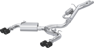 2017-2020 RS3 Cat-Back, Quad Rear Exit Exhaust, S46103CF