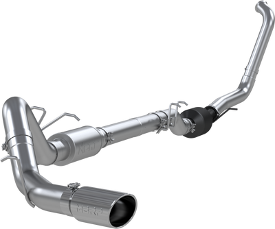 2003-2007 F-350/ F-450/ F-550 Turbo-Back, Single Side Exit Exhaust, S6240AL