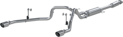 2021-2025 F-150 Cat-Back, Dual Rear Exit Exhaust, S5215AL