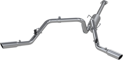 2005-2015 Tacoma Cat-Back, Dual Side Exit Exhaust, S5328AL