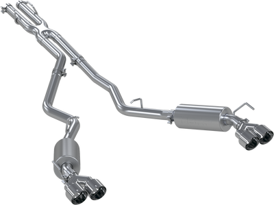 2020-2025 Explorer ST/ Platinum/ King Ranch/ Aviator Cat-Back, Quad Rear Exit Exhaust, S5205AL