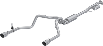 2019-2025 Silverado/ Sierra, 1500, 2.7L Cat-Back, Dual Rear Exit Exhaust, S5021304