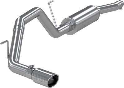 2004-2006 Titan Cat-Back, Single Side Exit Exhaust, S5400AL