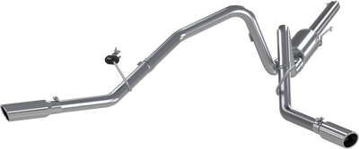 2004-2008 F-150 Cat-Back, Dual Side Exit Exhaust, S5204AL