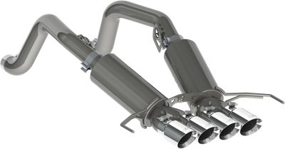 2014-2019 Corvette Axle-Back, Quad Rear Exit Exhaust, S70303CF