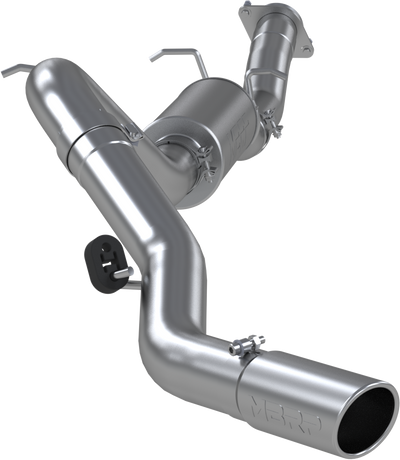 2007-2010 Silverado/ Sierra, 2500HD Cat-Back, Single Side Exit Exhaust, S5078AL