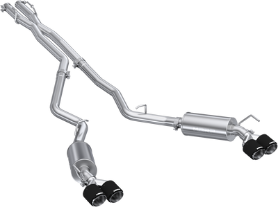 2020-2025 Explorer ST/ Platinum/ King Ranch/ Aviator Cat-Back, Quad Rear Exit Exhaust, S52053CF