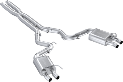 2016-2020 GT350/ GT350R Cat-Back, Quad Rear Exit Exhaust, S7201304