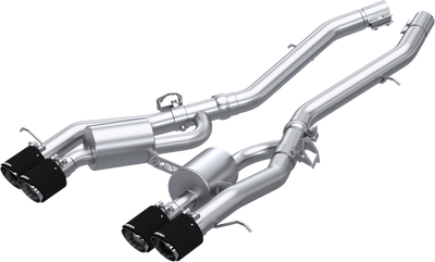 2021-2025 M3/ M4 Axle-Back, Quad Rear Exit Exhaust, S45033CF