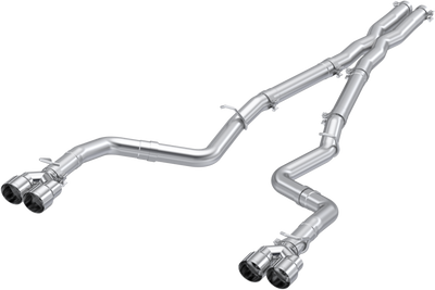 2015-2016 Dodge Challenger Cat-Back, Quad Rear Exit Exhaust, S7116AL