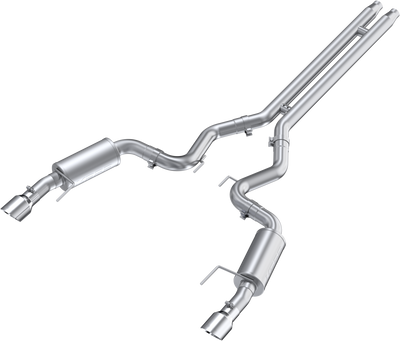 2024-2025 Mustang Cat-Back, Dual Rear Exit Exhaust, S72513CF